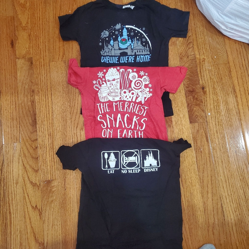 Bundle of boys 5T disney parks t shirts